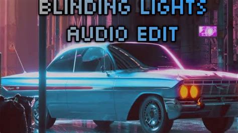 Blinding Lights - Una traccia synthwave con influenze nostalgiche anni '80 che ti trasporterà in un mondo di luci scintillanti e ritmi coinvolgenti